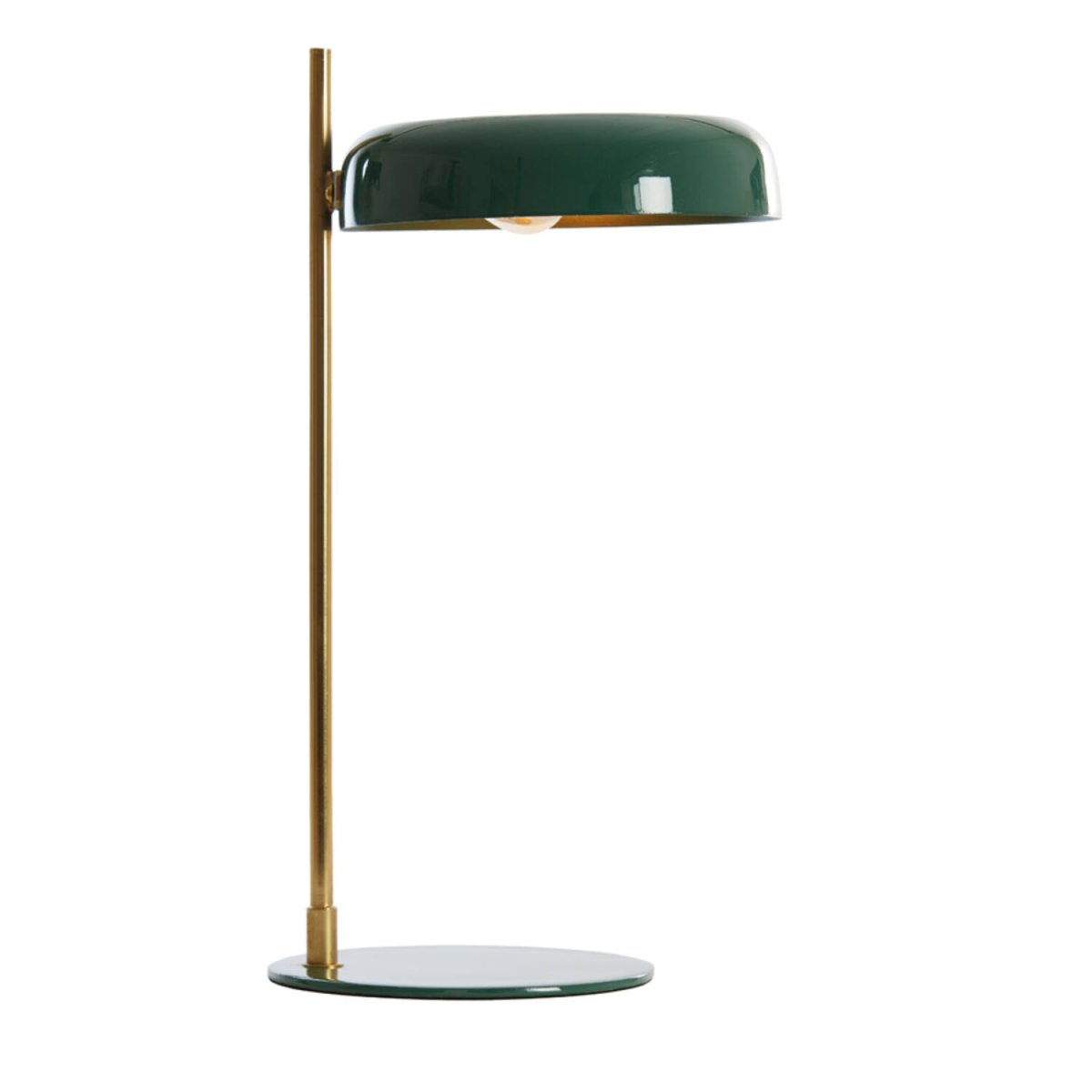 Maleka 47cm Dunkelgrün tischlampe Von Light & Living - Das minimalistische Design und die harmonische Farbkombination verleihen ihr eine exklusive Ausstrahlung und machen sie zur perfekten Erg&auml;nzung f&uuml;r Ihr Zuhause.