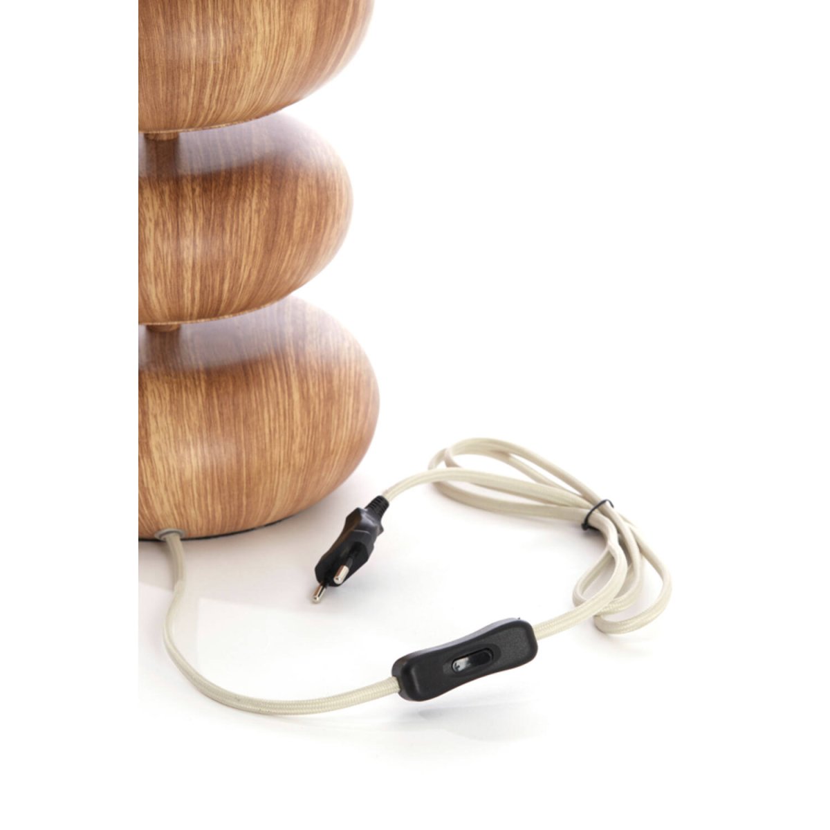 Danialo 67cm Holz tischlampe Von Light & Living - 