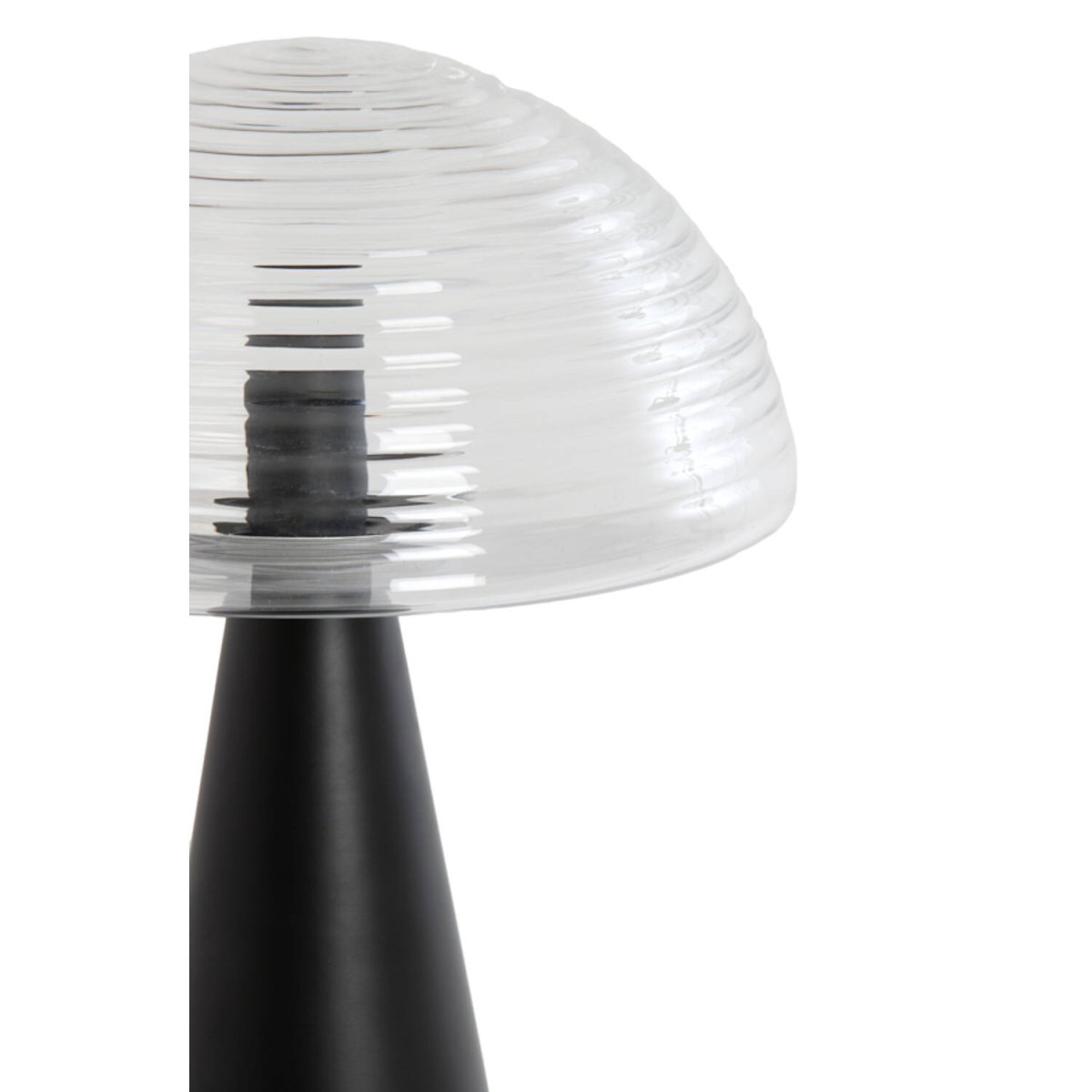 Mueda 43cm Schwarz tischlampe Von Light & Living - 
