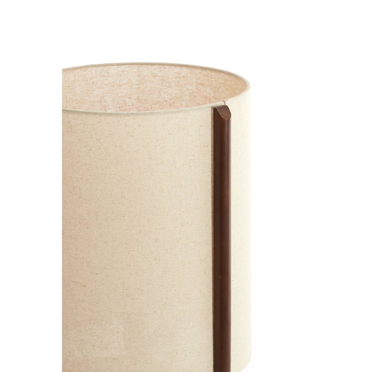 Litto 58cm Natur tischlampe Von Light & Living - Die Kombination aus warmen Holzt&ouml;nen und dem hellen Leinenstoff verleiht der Leuchte eine harmonische und ruhige Ausstrahlung, die sich perfekt in moderne wie auch klassische Wohnr&auml;ume einf&uuml;gt.