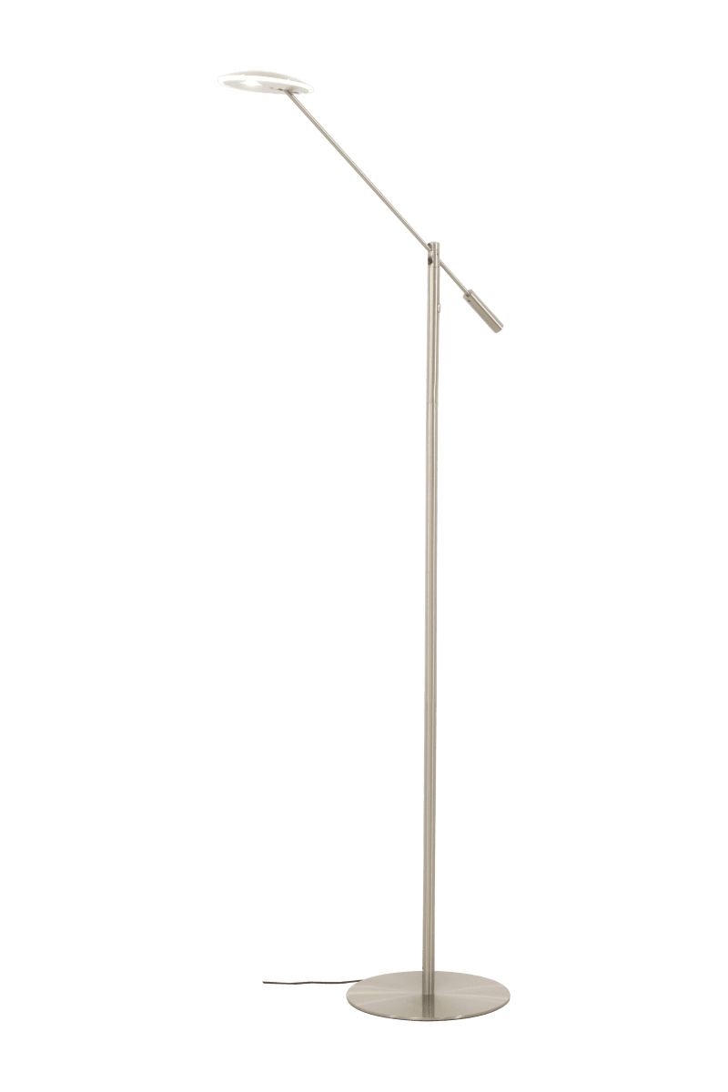 Cadiz Stahl stehlampe Von Aneta Lighting - Dies ist die Lampe f&uuml;r alle, die viel Licht zum Handarbeiten oder eine gute Leselampe ben&ouml;tigen.