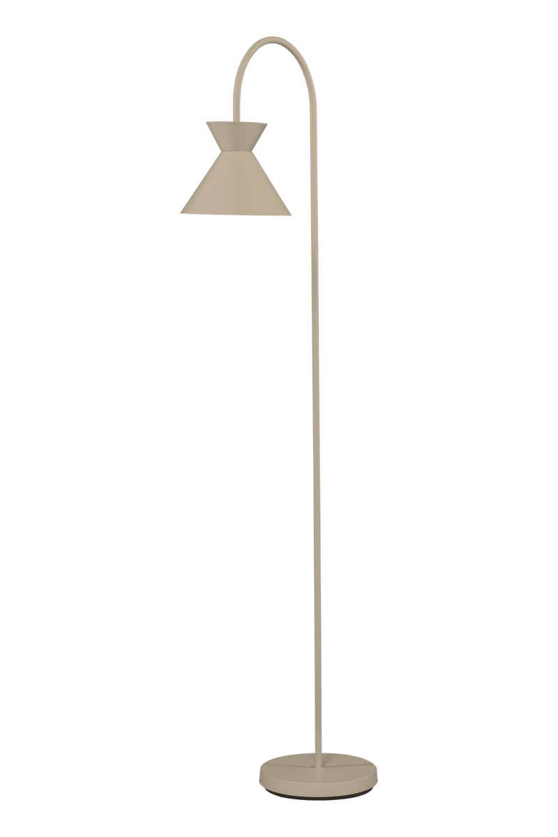 Coni Beige stehlampe Von Aneta Lighting - Die schöne Stehleuchte Coni im zeitlosen Design harmoniert sowohl mit klassischen als auch mit rustikalen Einrichtungen.