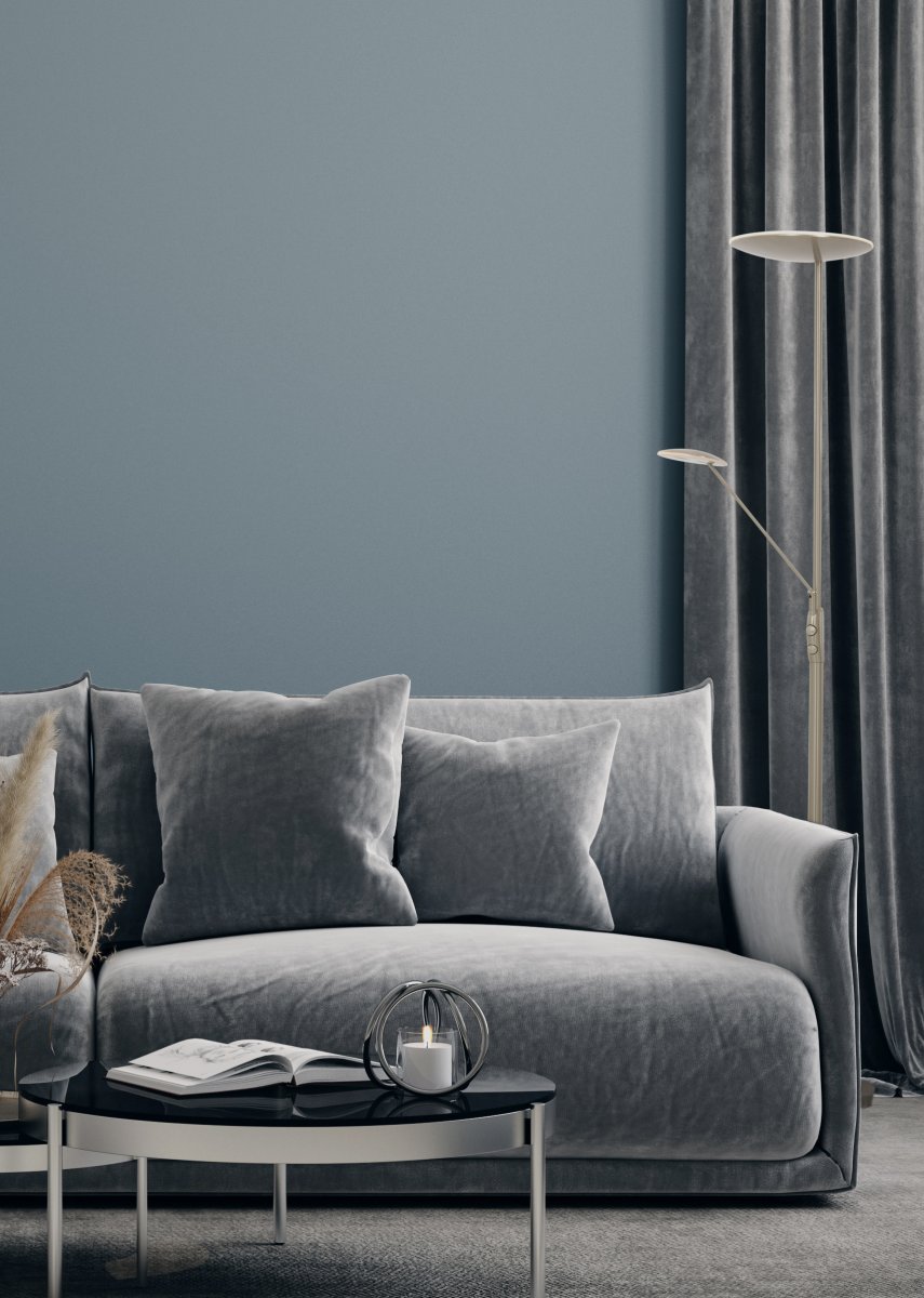 Cadiz Stahl stehlampe Von Aneta Lighting - Dies ist die Lampe f&uuml;r alle, die viel Licht zum Handarbeiten oder eine gute Leselampe ben&ouml;tigen.