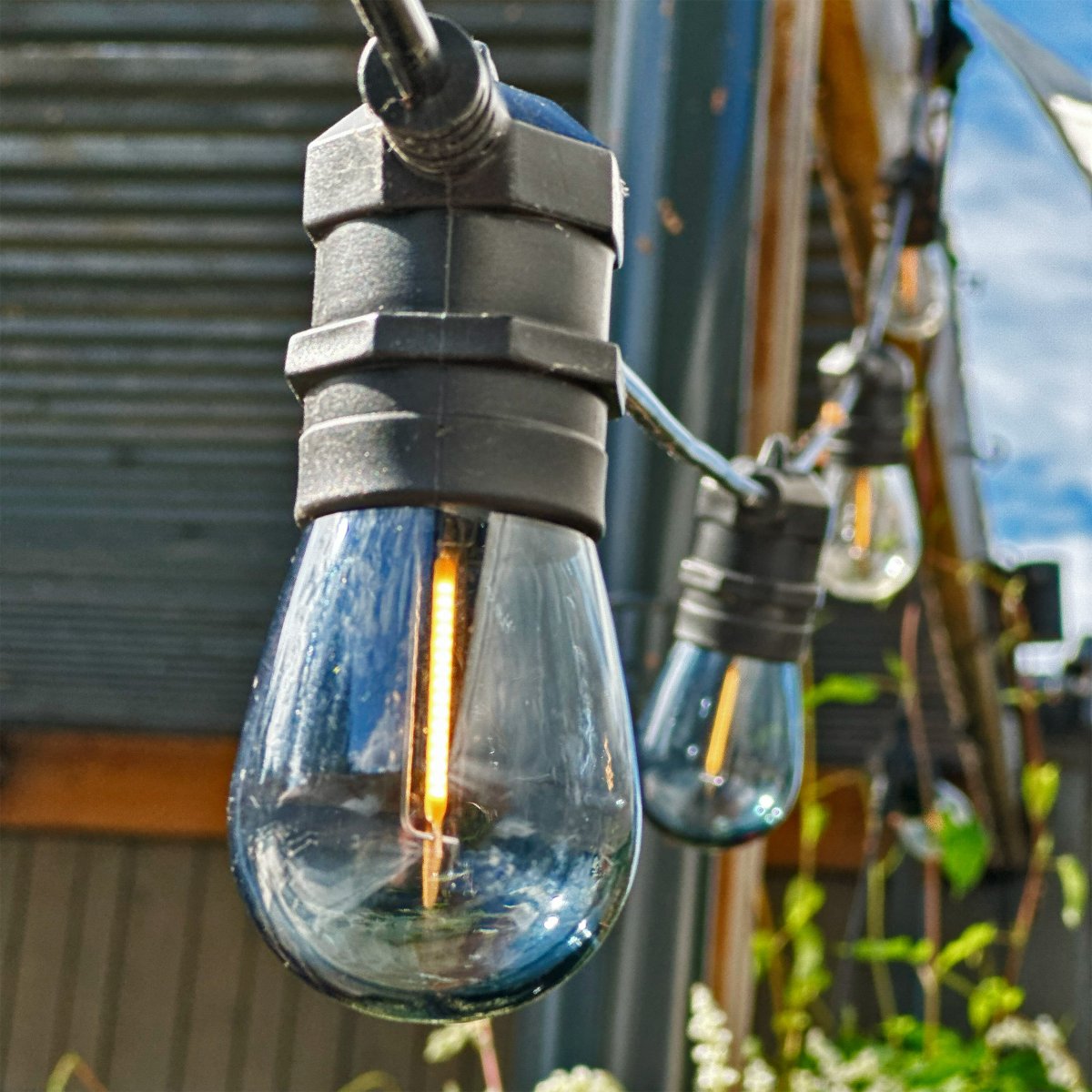 Deco bulb x 5 Rauchfarben Von Lightson - Fügen Sie einen Lichtsensor hinzu, der das Licht automatisch einschaltet.