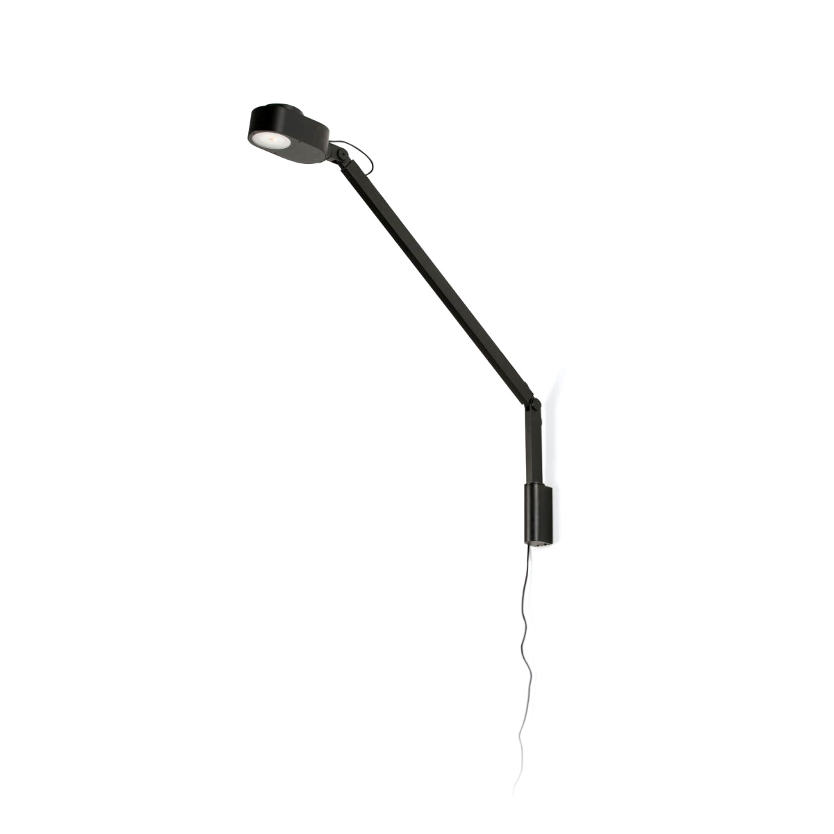 Inviting 86cm Schwarz wandlampe Von Faro Barcelona - Inviting ist eine schwarze Wandleuchte mit verstellbarem Arm, die optimalen Lichtkomfort beim Lesen, Arbeiten oder Lernen bietet.