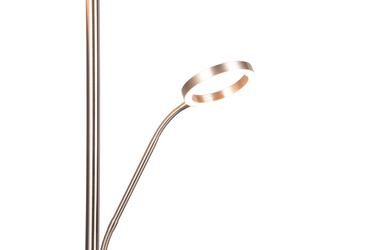 Willis Gebürsteter Stahl stehlampe Von Trio Lighting - 