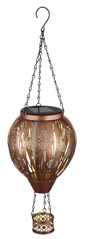 Balloon Kupfer solarleuchte Von Globo Lighting - En unik och st&auml;mningsfull detalj som ger utomhusmilj&ouml;n en lekfull och elegant touch!