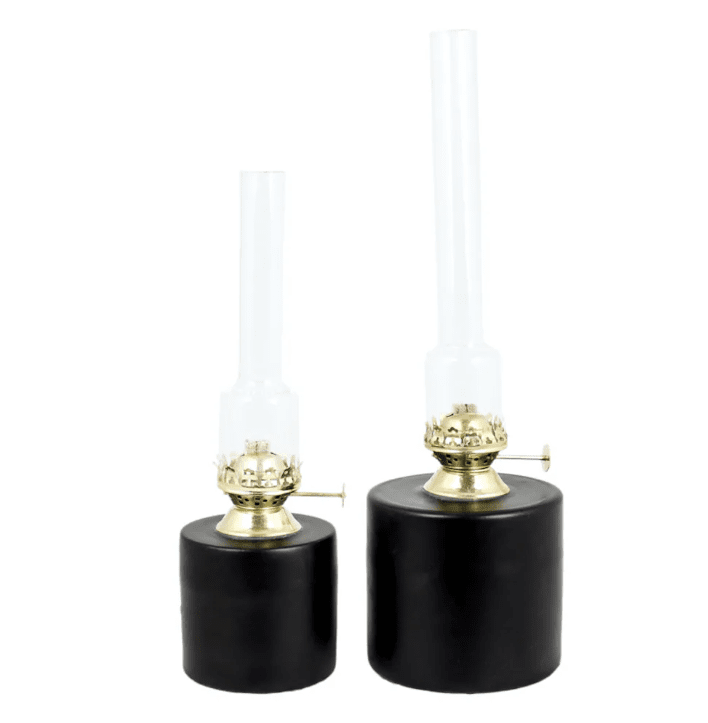 Kerosene Lamp Straight small Schwarz Von Strömshaga - 