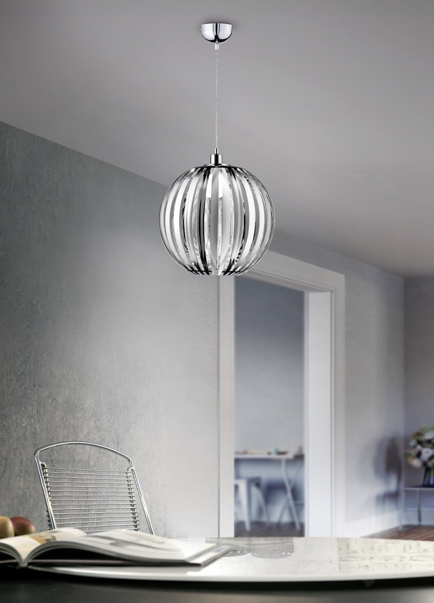 Zucca Ø40 Chrom hängelampe Von Trio Lighting - 