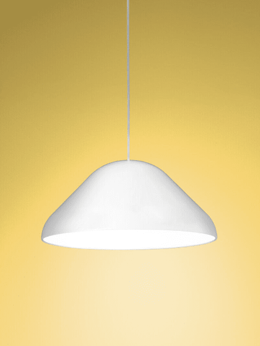 Enna Ø43 Weiß hängelampe Von Airam - Die große und abgerundete Pendelleuchte Enna eignet sich für viele Einrichtungsstile und als Esstischleuchte.