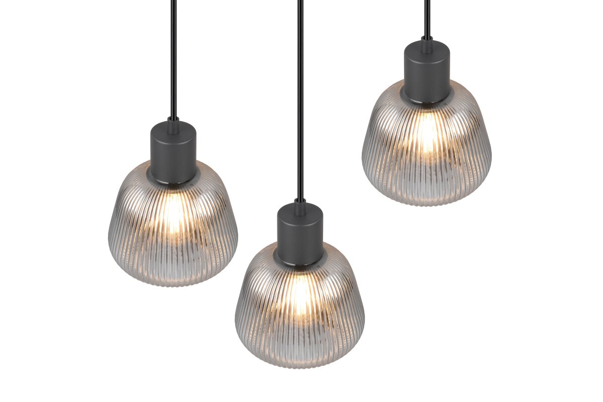 Tarifa Ø37 Rauchgrau hängelampe Von Trio Lighting - 
