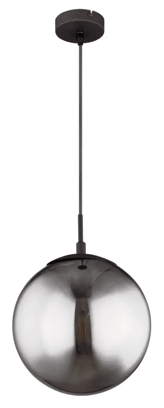 Blama Ø25 Rauchfarben hängelampe Von Globo Lighting - Verleihen Sie Ihrem Zuhause mit der Blama Pendelleuchte eine raffinierte Note.