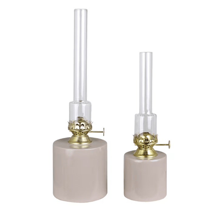 Kerosene Lamp Straight Big Beige Von Strömshaga - 