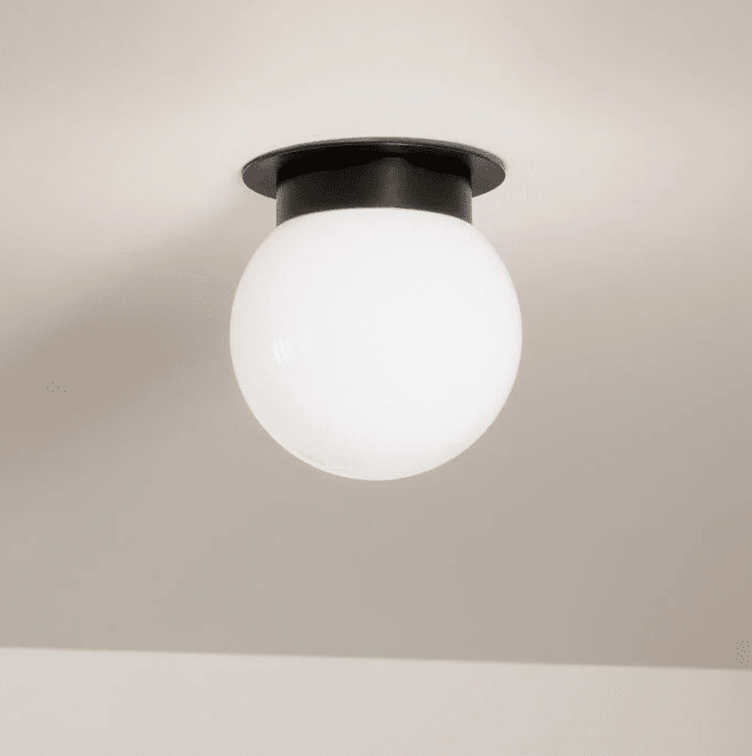 Albers Ø20 Schwarz deckenleuchte Von Elstead Lighting - Die Albers Deckenleuchte spendet ein sch&ouml;nes und gleichm&auml;&szlig;iges Licht, sowohl einzeln als auch in Kombination mit mehreren Leuchten.