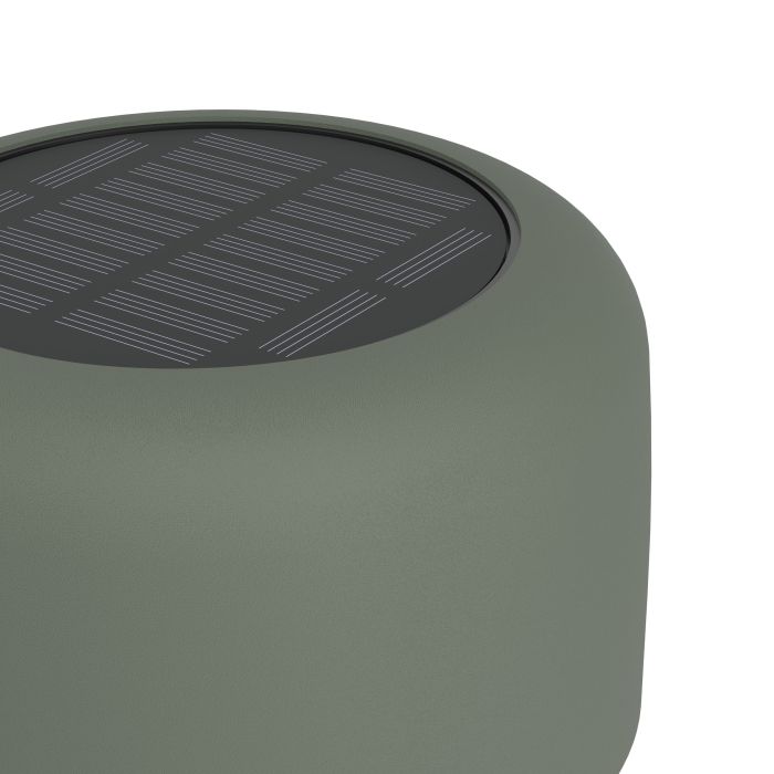 Roccanova 30cm Grün solarleuchte Von Eglo - Roccanova ist eine stilvolle, solarbetriebene Tischlampe, die Form und Funktion für den Innen- und Außenbereich vereint.