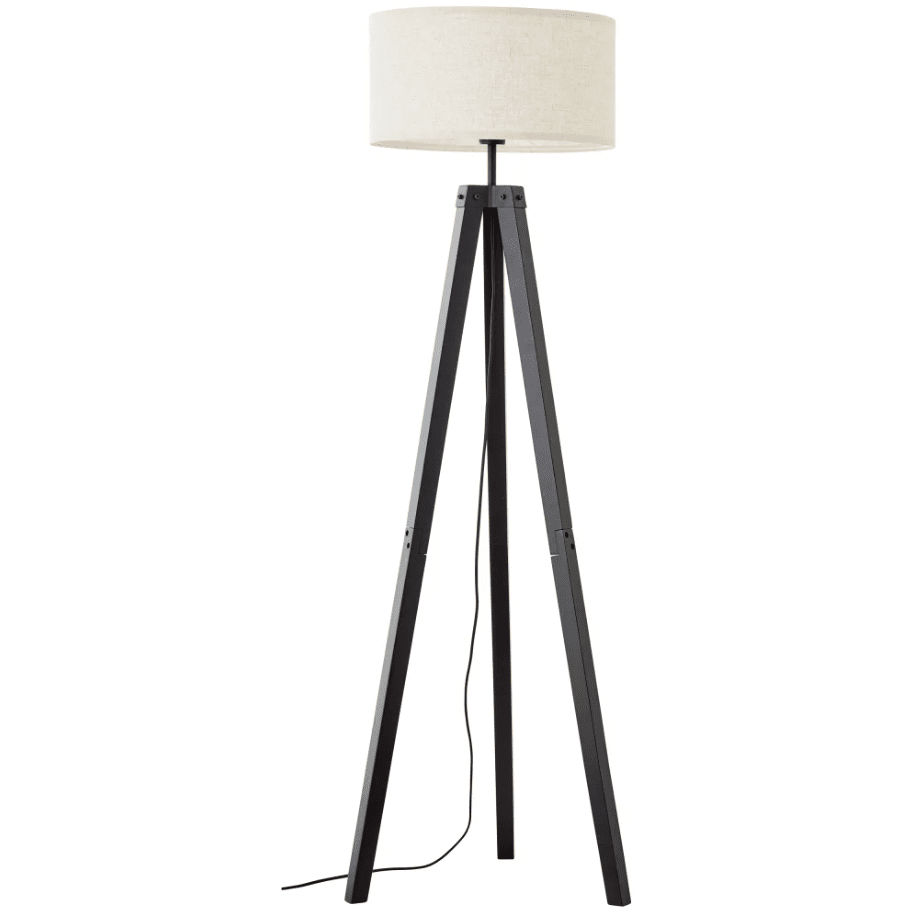 Holbrook Schwarz stehlampe Von Brilliant - Holbrook ist eine moderne Stehleuchte im Industriedesign.