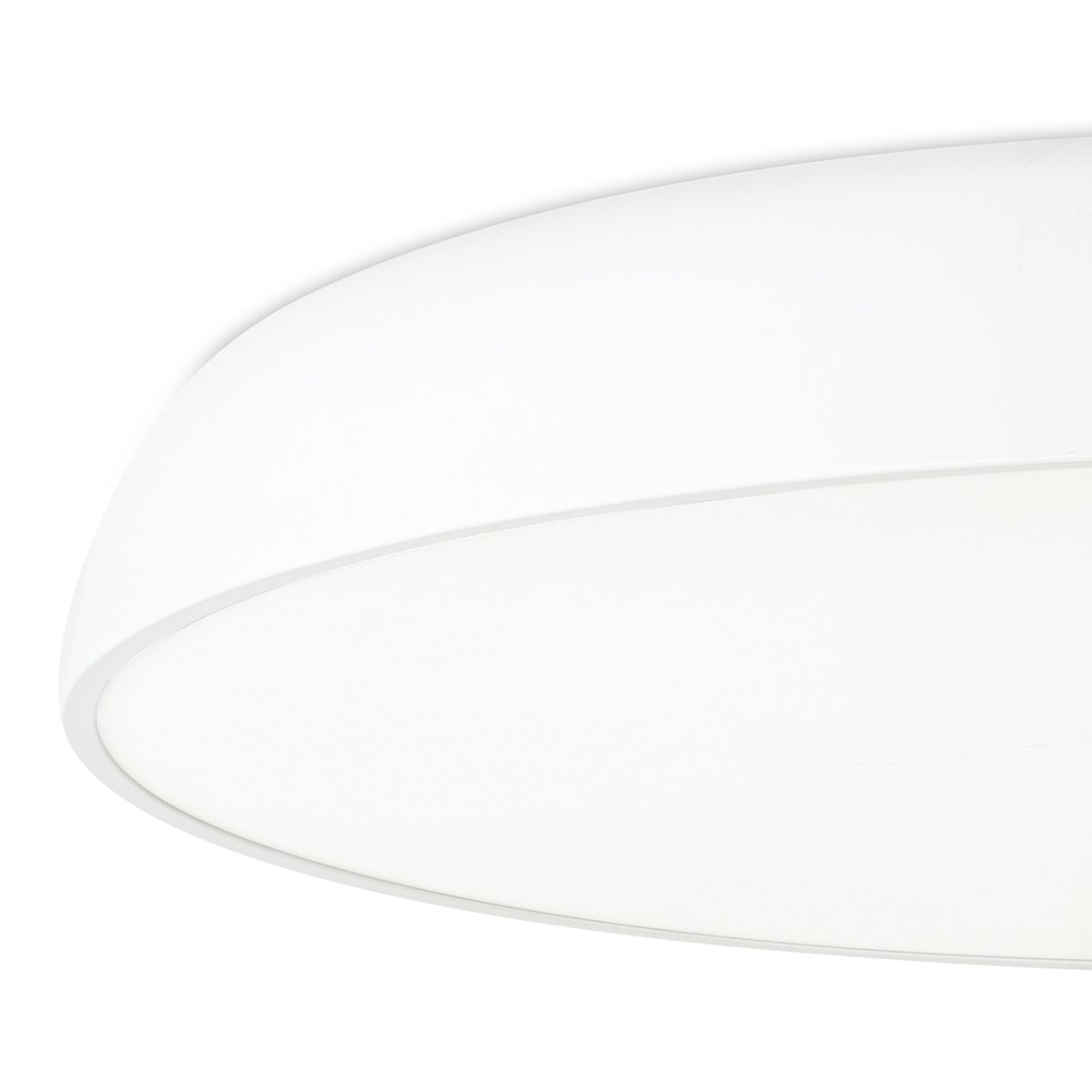 Mega Ø75 Weiß deckenleuchte Von Faro Barcelona - Mega ist eine elegante Deckenleuchte mit integrierter LED-Technologie und klassischem Design &ndash; perfekt f&uuml;r gleichm&auml;&szlig;ige und gem&uuml;tliche Raumbeleuchtung.