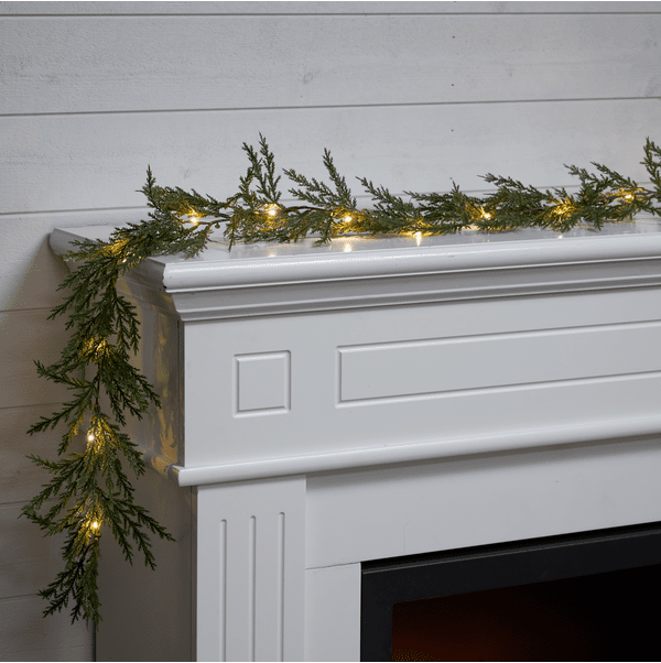 Thuja 180cm Grün Von Star Trading - als Gel&auml;nder im Au&szlig;enbereich oder als Tischdekoration im Innenbereich.