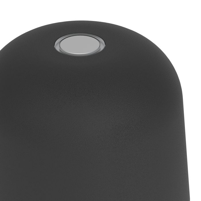 Mannera 20cm Schwarz tragbare Von Eglo - Das Aufladen erfolgt ganz einfach &uuml;ber das mitgelieferte USB-Kabel und l&auml;sst sich somit problemlos &uuml;berallhin mitnehmen &ndash; egal ob auf der Terrasse, im Garten oder beim Picknick.