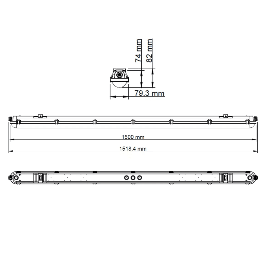 Sixtyfivey 4000K 150cm Grau Von Designlight - Die Leuchte bietet Flexibilit&auml;t und einfache Handhabung dank Funktionen wie:&nbsp;Durchgangsanschluss mit 5-poliger Schnellanschlussklemme f&uuml;r einfache Kabelf&uuml;hrungEdelstahlklemmen f&uuml;r sichere und dauerhafte BefestigungMontagematerial f&uuml;r Kabel im Lieferumfang enthaltenEinstellbare Leistung per DIP-Schalter f&uuml;r optimale LichtanpassungSixtyfivey geh&ouml;rt zur Grab'n Go-Serie von Designlight, einer Produktreihe, die f&uuml;r einfache Handhabung, Zuverl&auml;ssigkeit und schnelle Installation entwickelt wurde.