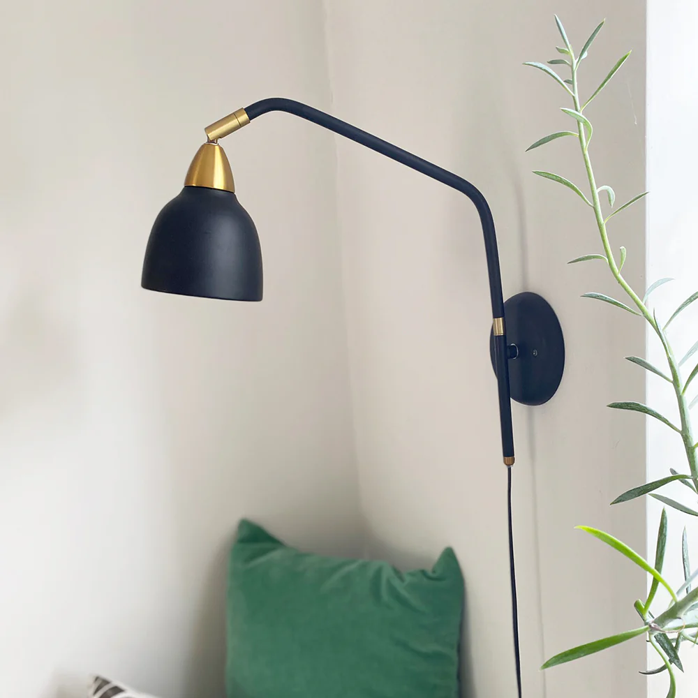 Urban 40cm Schwarz wandlampe Von Superliving - Die Lampe bietet flexible und anpassbare Beleuchtung für alle Bedürfnisse.