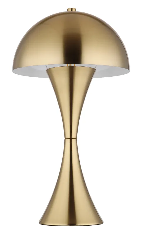 Dima 36cm Gold tischlampe Von Globo Lighting - Perfekt f&ouml;r moderna milj&ouml;er, d&auml;r den ger en sofistikerad touch samtidigt som den sprider behagligt ljus.