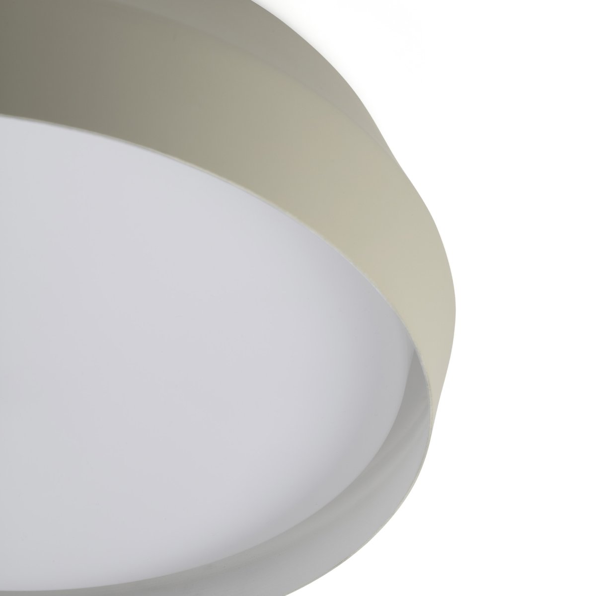Shoku Ø35 Grau deckenleuchte Von Faro Barcelona - Die versenkte Lichtquelle sorgt f&uuml;r eine angenehme und blendfreie Allgemeinbeleuchtung, w&auml;hrend das Licht einen einzigartigen inneren Glanz erzeugt.