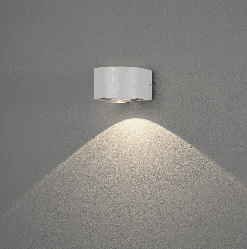 Gela 10cm Weiß außenlampe Von Konstsmide - 
