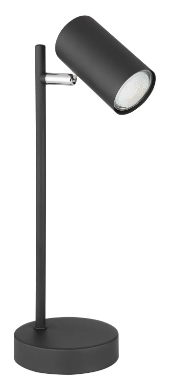 Robby 35cm Schwarz schreibtischlampe Von Globo Lighting - Robby &auml;r en praktisk skrivbordslampa som blir ett stilfullt tillskott till ditt hem.