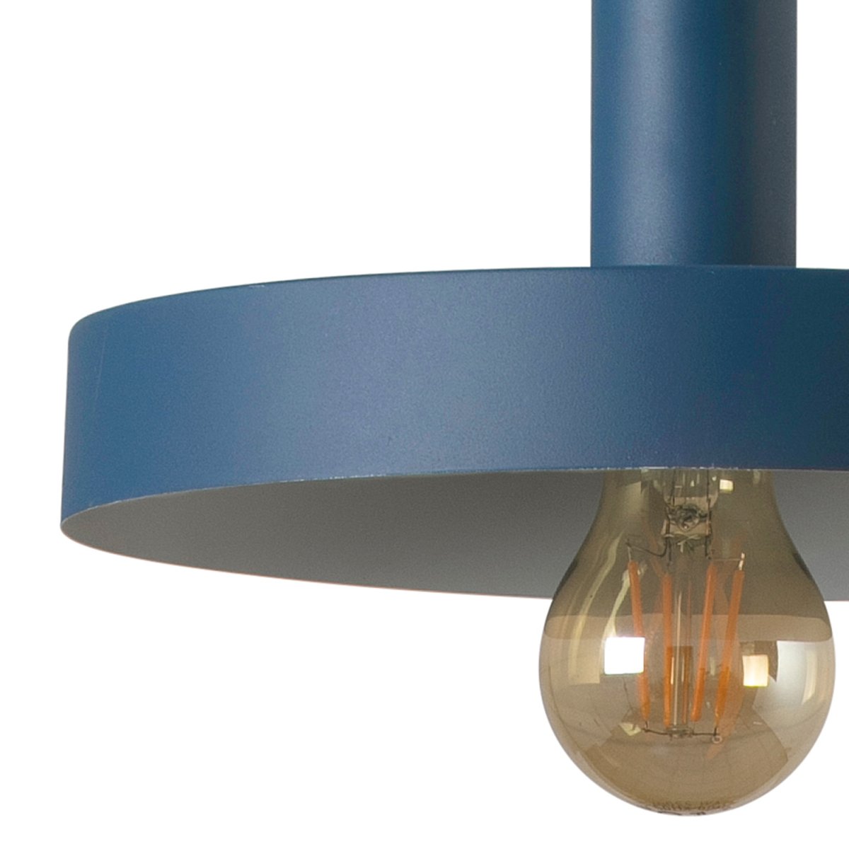 Whizz Ø25 Blau hängelampe Von Faro Barcelona - Mit ihrer ausdrucksstarken Formensprache ist Whizz eine ausgezeichnete Wahl f&uuml;r designorientierte Beleuchtungsprojekte im Wohn- und &ouml;ffentlichen Bereich.
