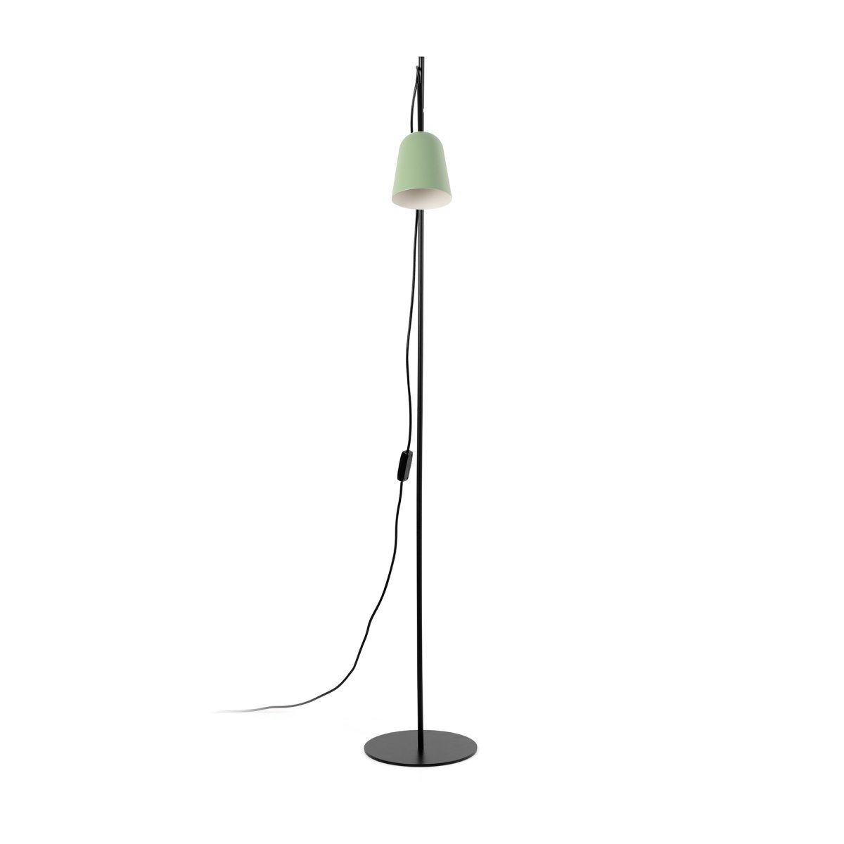 Studio Grün stehlampe Von Faro Barcelona - Studio ist eine stilvolle Stehleuchte von Nahtrang, inspiriert vom klassischen Design der 1950er Jahre &ndash; zeitlos und doch modern.