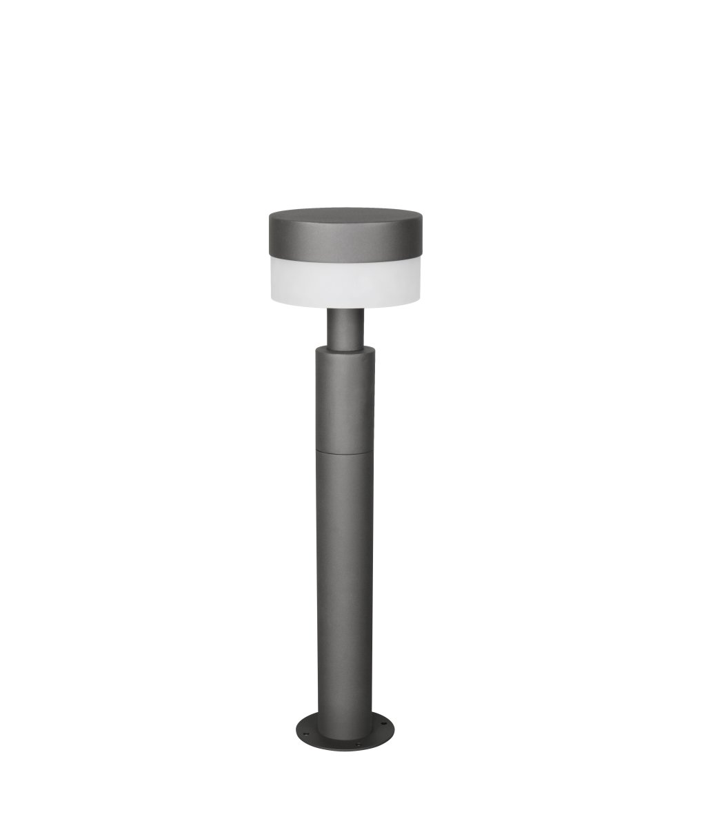 Mackenzie 50cm Anthrazit pollarleuchten Von Trio Lighting - Mit der Schutzart IP54 ist es perfekt für nordisches Klima geeignet – sowohl funktional als auch dekorativ das ganze Jahr über.