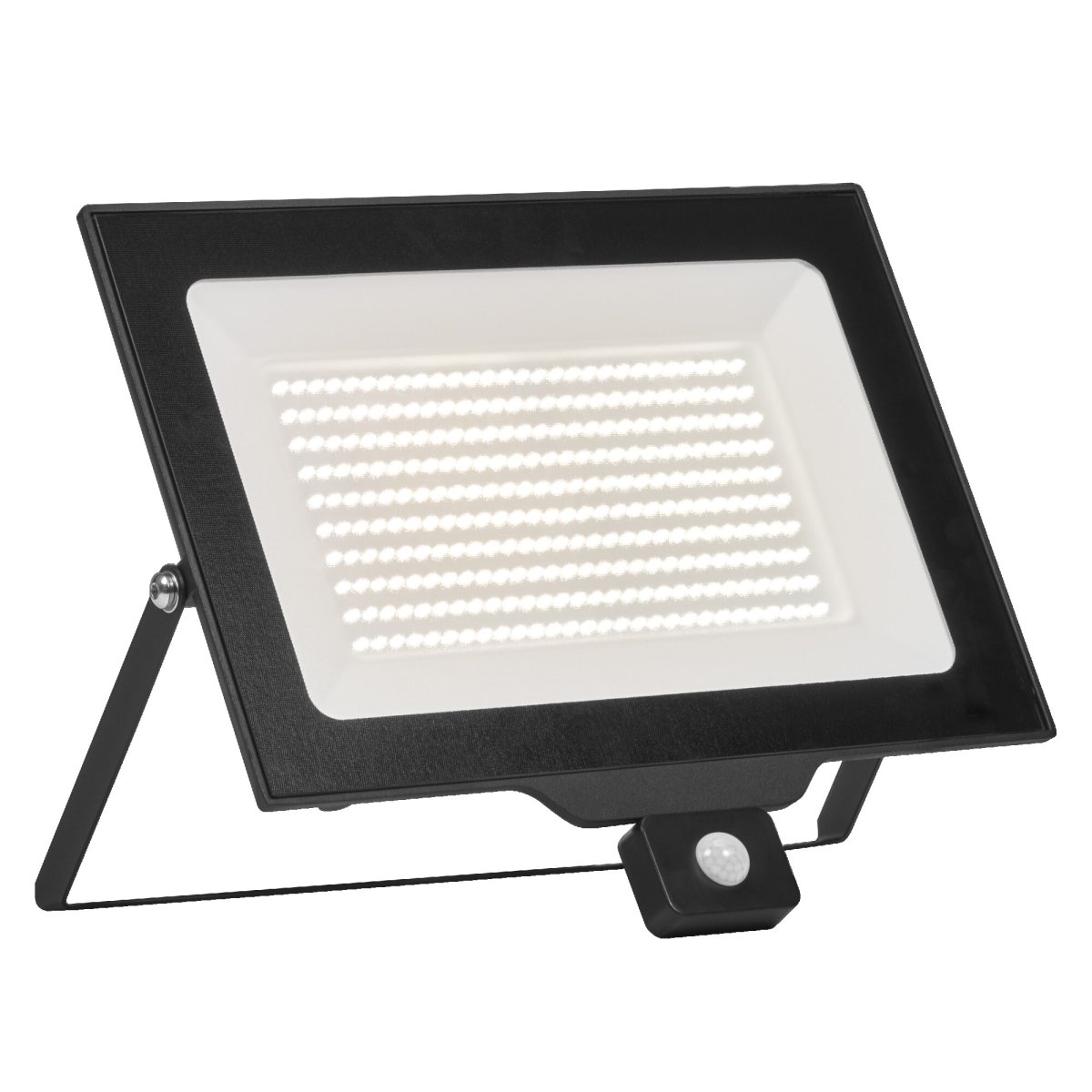 Floodlight Essential Sensor 100W Schwarz außenlampe Von Ledvance - Floodlight Essential Sensor ist ein leistungsstarker und energieeffizienter Flutlichtstrahler mit Schutzart IP44 und somit ideal f&uuml;r den Einsatz im Freien.
