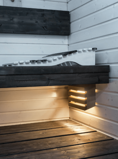 Saunaled K Holz Von Airam - Die Leuchte ist dimmbar, sodass Sie die Lichtmenge je nach Situation anpassen k&ouml;nnen.