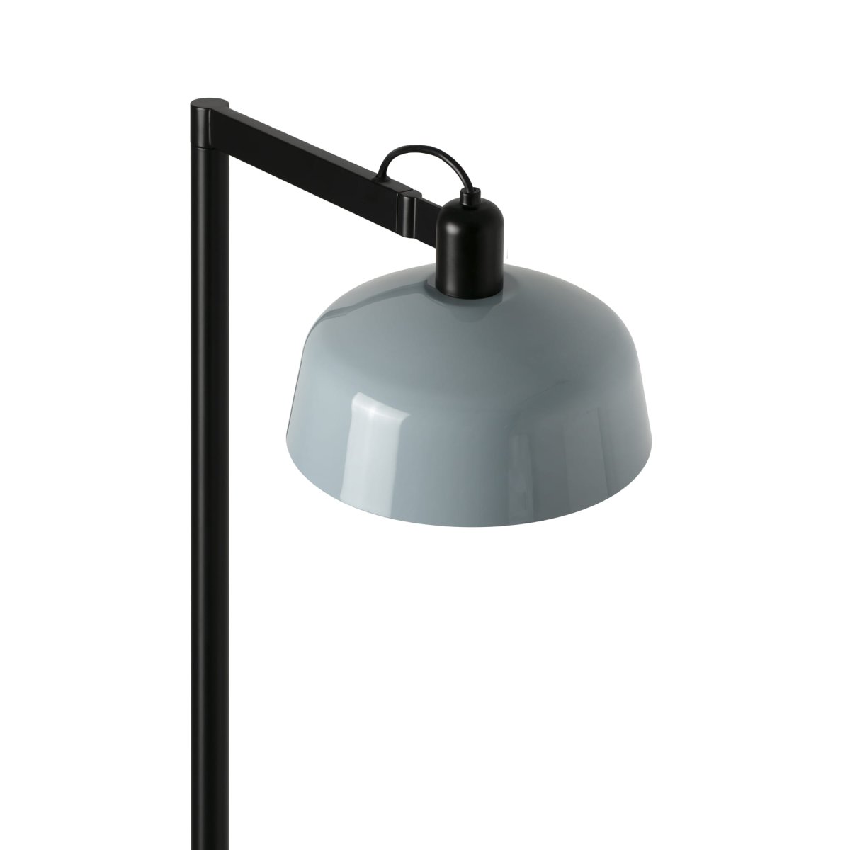 Tatawin Graublau stehlampe Von Faro Barcelona - Eine Leuchte mit starker Identit&auml;t, die kulturelle Formen mit modernem Design verbindet &ndash; perfekt als stilvoller Akzent in privaten und &ouml;ffentlichen R&auml;umen.