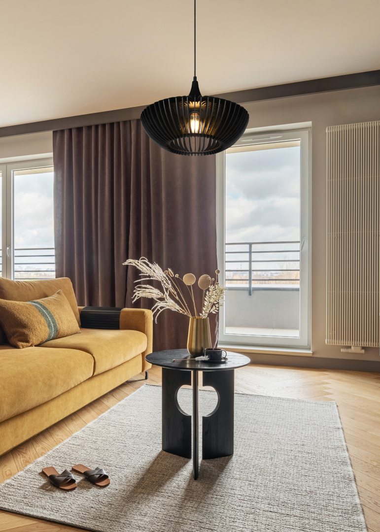 Colino Ø40 Schwarz hängelampe Von Trio Lighting - 
