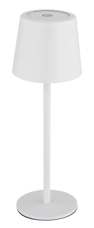 Vancouver 28cm Weiß tragbare Von Globo Lighting - Dank IP44-Schutzart ist sie zudem spritzwassergesch&uuml;tzt und somit perfekt f&uuml;r den Innen- und Au&szlig;enbereich geeignet.