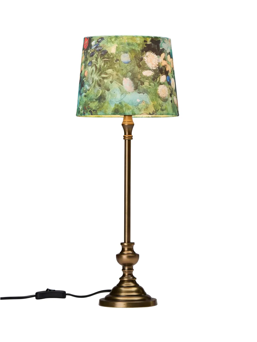 Andrea 53cm Grün tischlampe Von PR Home - Die Tischleuchte Andrea erzeugt zusammen mit dem Lampenschirm &bdquo;Flowers&ldquo; eine wundersch&ouml;ne Optik und wird zum Blickfang im Raum.