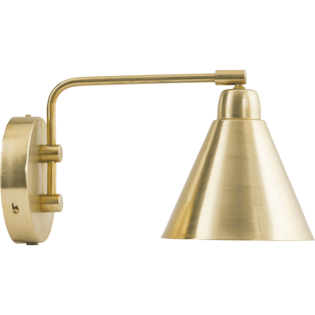 Game 30cm Messing wandlampe Von House Doctor - Game ist eine elegante Wandlampe von House Doctor mit einem fantastischen Messing-Finish.