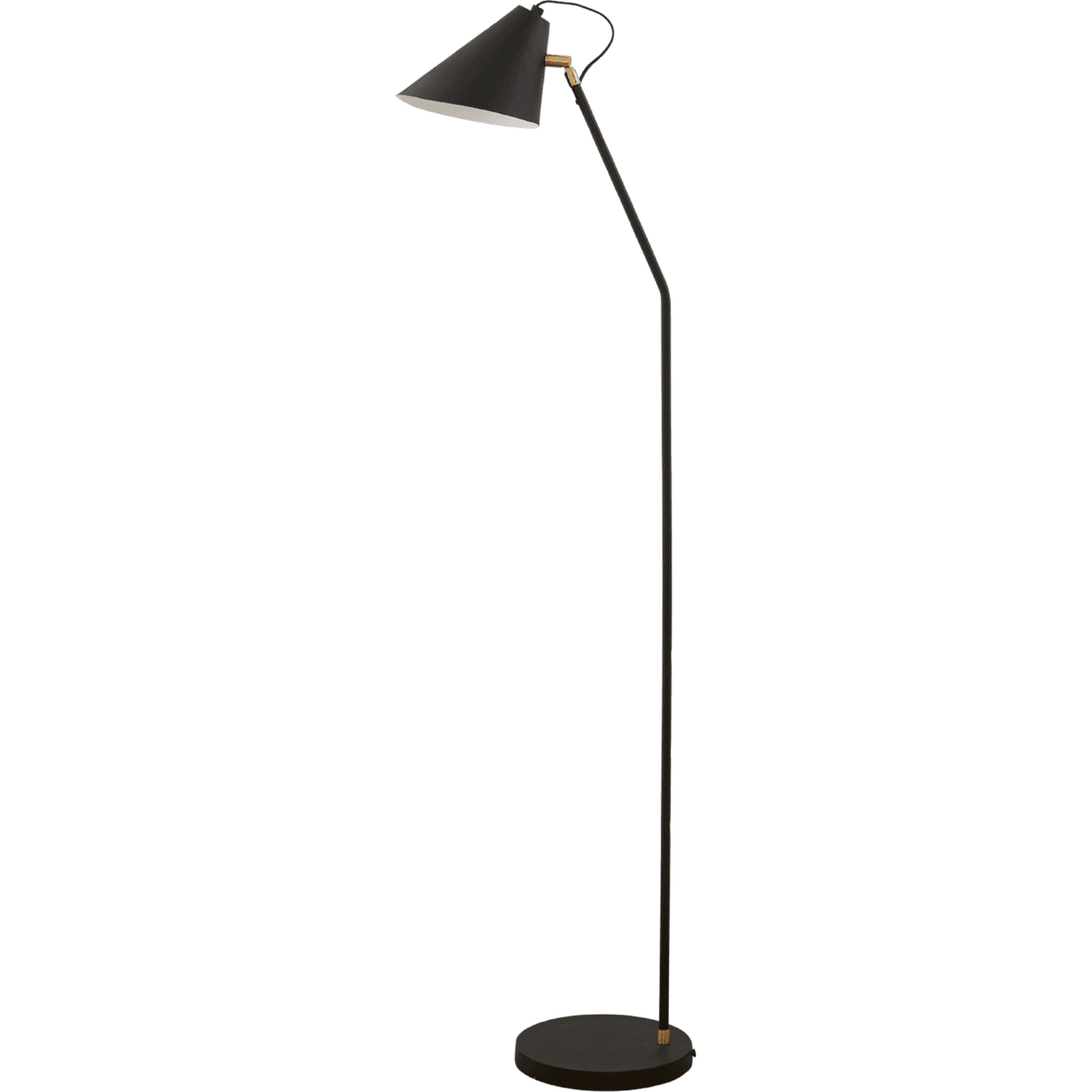 Club Schwarz stehlampe Von House Doctor - Schaffen Sie mit dieser wunderschönen Stehlampe eine gemütliche Leseecke im Wohnzimmer.