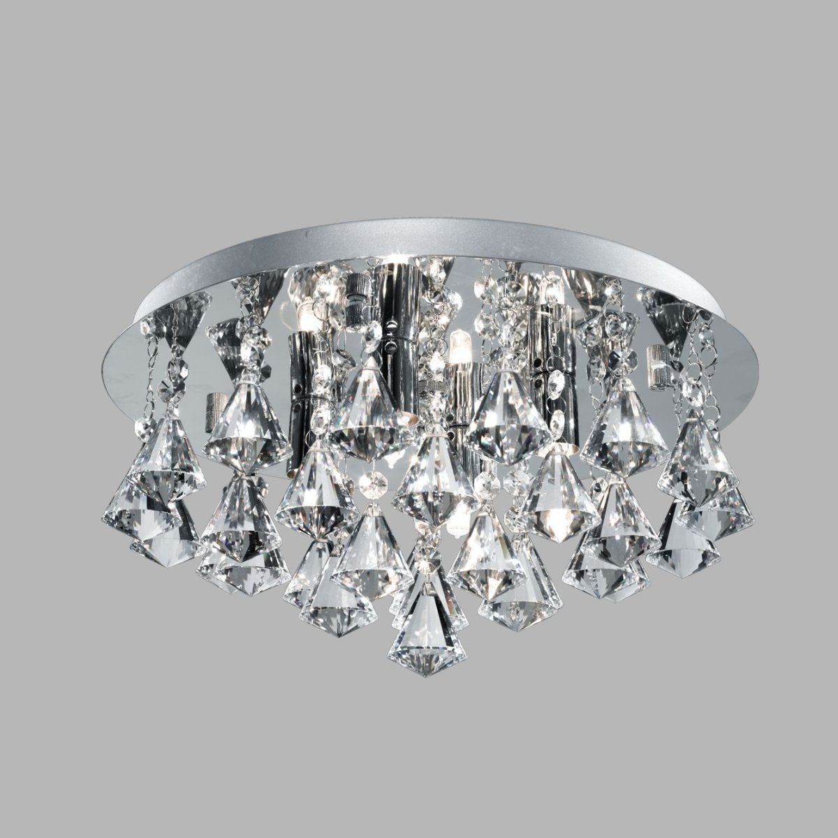 Hanna Ø38 Chrom badezimmerlampe Von Searchlight - Schaffen Sie ein exklusives Ambiente in Ihrem Zuhause mit einer Lampe, die Funktion und Luxus vereint.