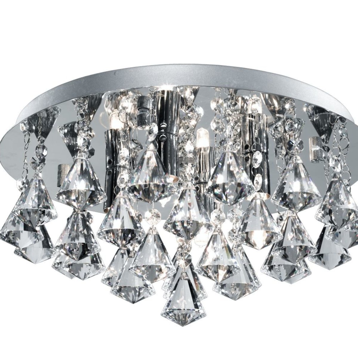 Hanna Ø38 Chrom badezimmerlampe Von Searchlight - Schaffen Sie ein exklusives Ambiente in Ihrem Zuhause mit einer Lampe, die Funktion und Luxus vereint.