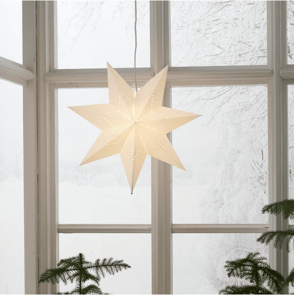 Lysa Ø43 Weiß Von Star Trading - Ideal zur Dekoration in der Weihnachts- und Adventszeit.