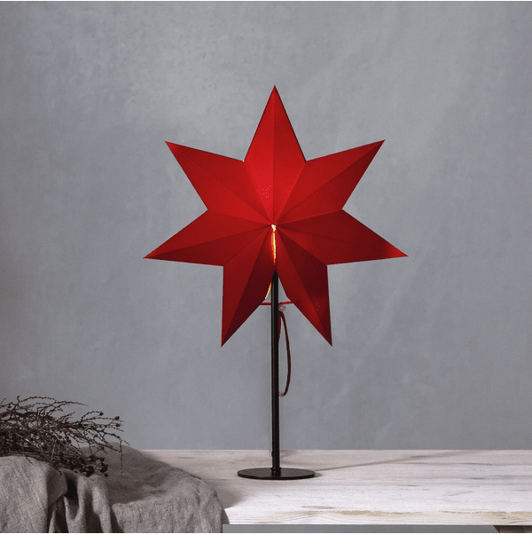 Mixa Ø34 ROT Von Star Trading - Wird mit 1,8 m weißem Kabel, Netzschalter und Stecker geliefert.