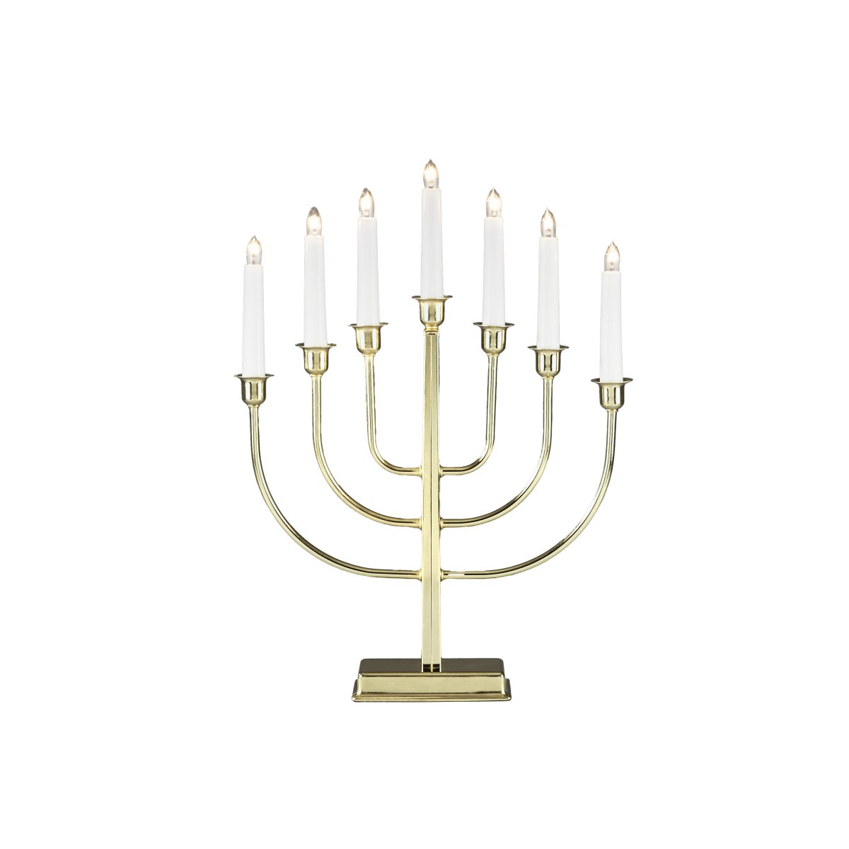 Candelabra 7 Lights Messing Von Konstsmide - Perfekt f&uuml;r traditionelle und moderne Innenr&auml;ume &ndash; Ein zeitloses Detail, das mit Stil und Eleganz die Weihnachtsstimmung hebt!
