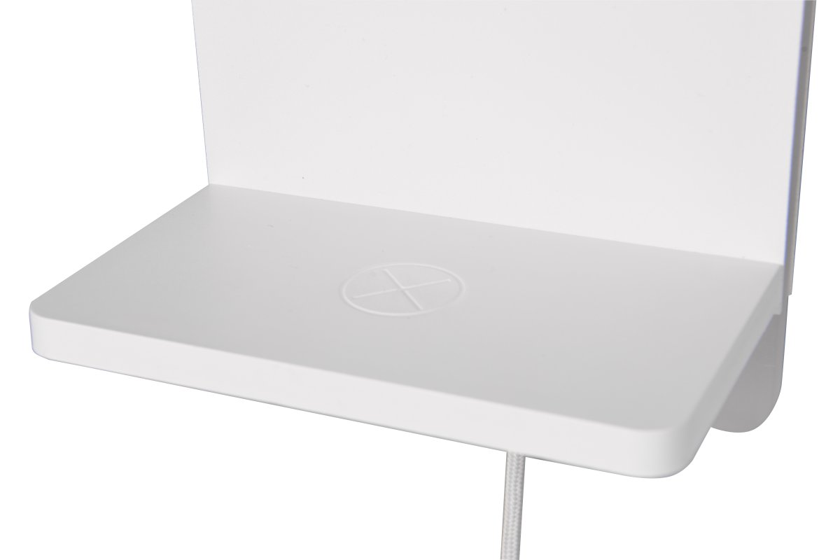 Fairfield 20cm Weiß wandlampe Von Trio Lighting - Die FLEXconnect-Funktion ermöglicht sowohl eine Festinstallation als auch die Installation mit Kabel und Wandstecker.