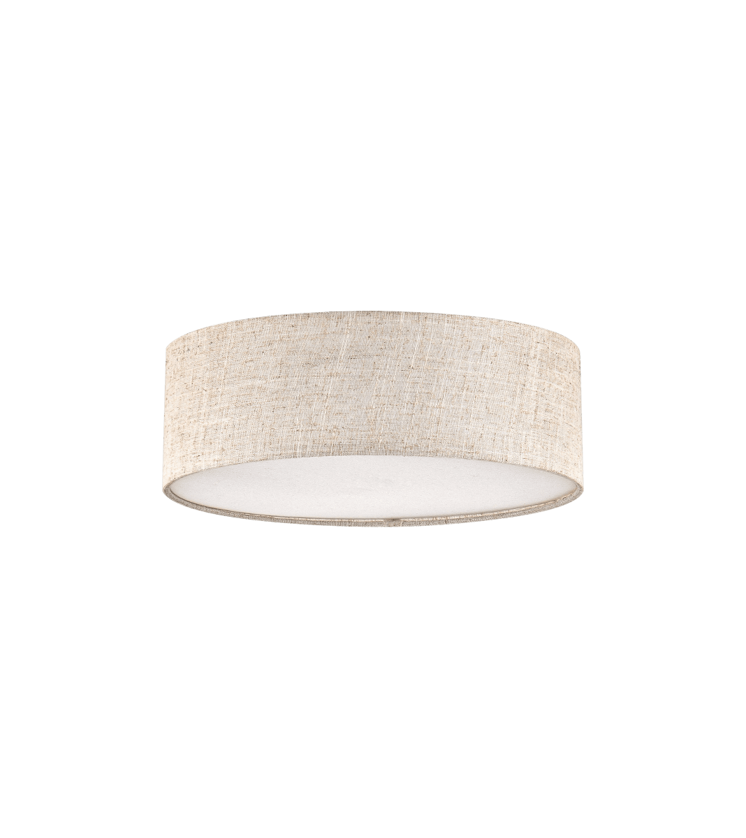 Zoombild von Paola Beige Von Aneta Lighting - Die wei&szlig;e Kunststofffu&szlig;platte sorgt f&uuml;r weiches Licht und tr&auml;gt zu einer gleichm&auml;&szlig;igen und blendfreien Lichtverteilung bei.