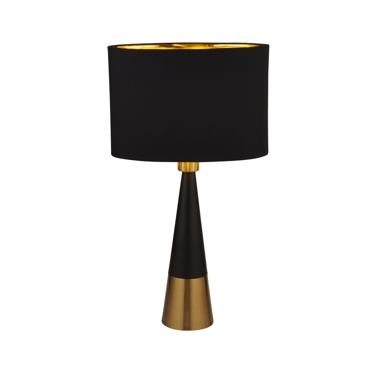 Chloe 40cm Mattschwarz tischlampe Von Searchlight - Mit ihrem minimalistischen und dennoch stilvollen Design wird diese Lampe mit ihrem auffälligen Design ein zeitloses Detail in Ihrem Zuhause sein.