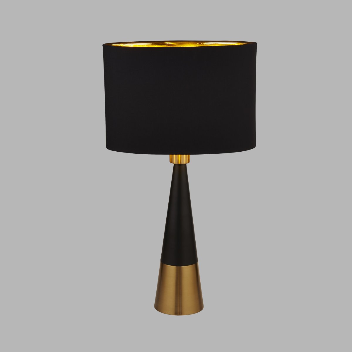 Chloe 40cm Mattschwarz tischlampe Von Searchlight - Mit ihrem minimalistischen und dennoch stilvollen Design wird diese Lampe mit ihrem auffälligen Design ein zeitloses Detail in Ihrem Zuhause sein.