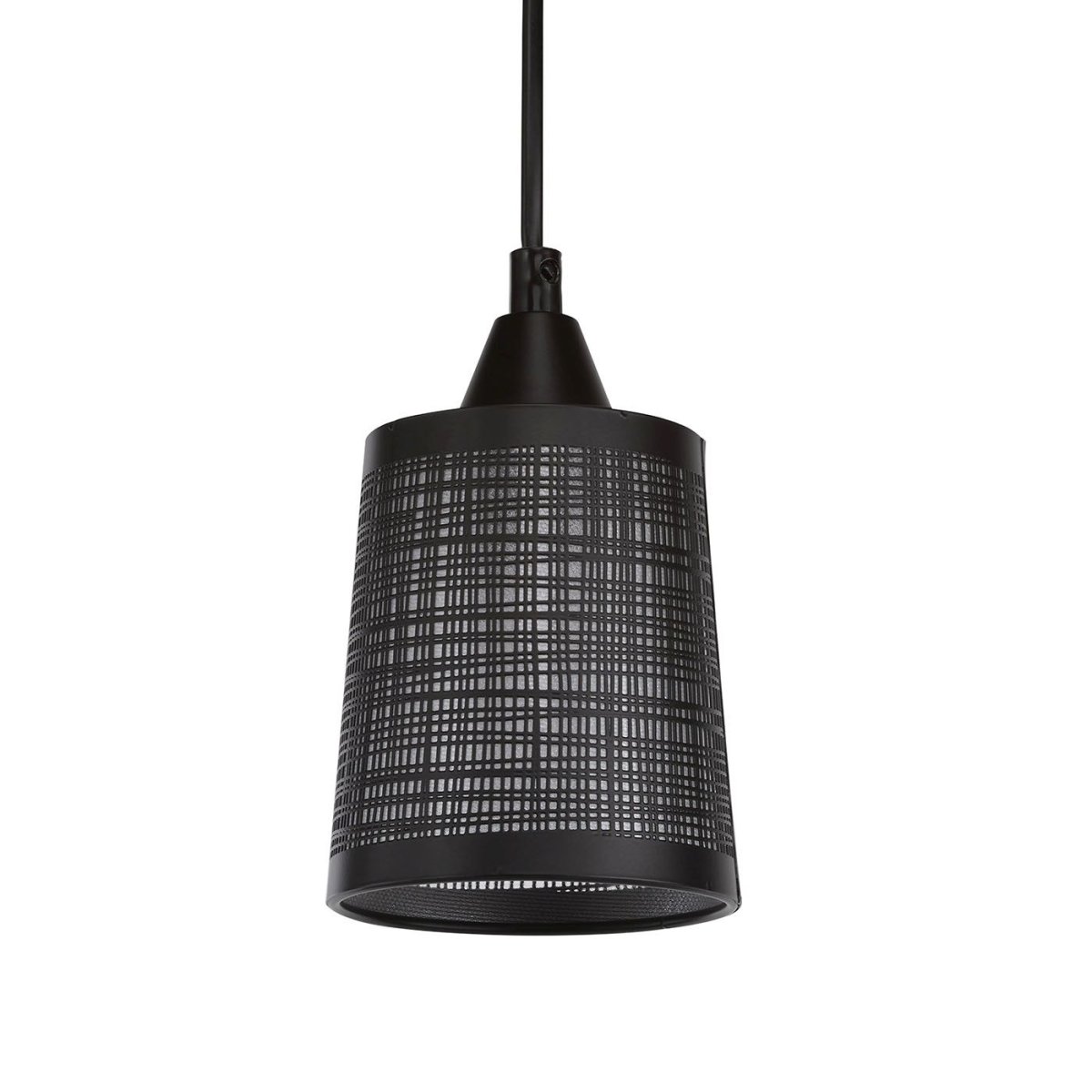 Zoombild von Linn Ø10 Schwarz fensterlampe Von Oriva - Der perforierte Schirm erzeugt ein sanftes und sch&ouml;nes Lichtspiel und eignet sich somit perfekt, um am Fenster eine gem&uuml;tliche Atmosph&auml;re zu schaffen.